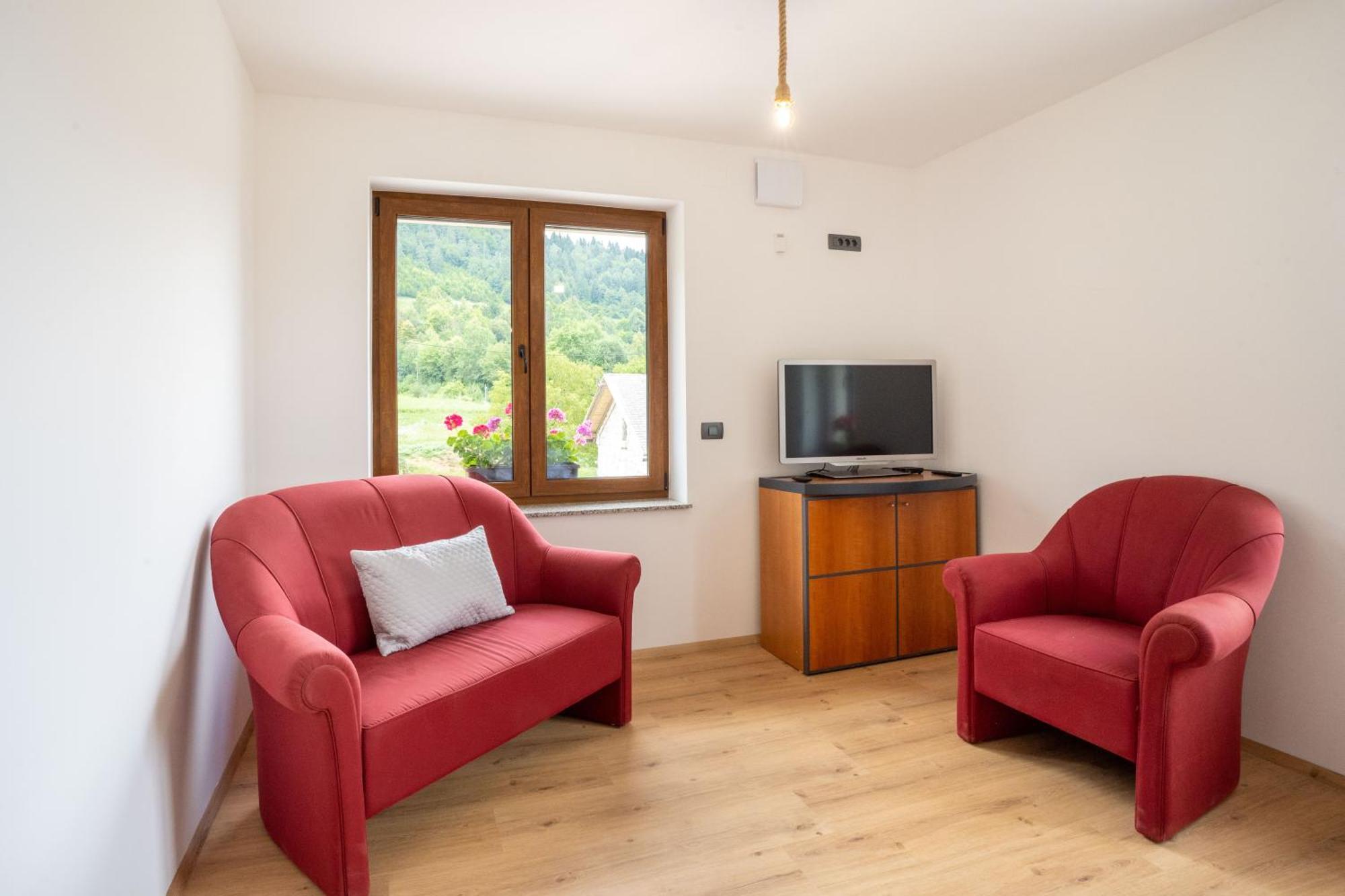 Aparthotel Hom At Vintgar Zgornje Gorje Habitación foto